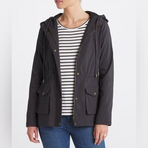 Eden Society Holly Contrast Hooded Jacket Gray Size XXL